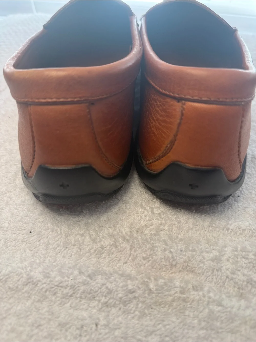 Allen Edmonds Tan Leather Slip-On Loafers